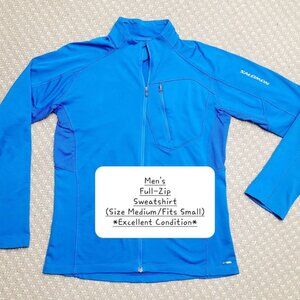 Men's Full-Zip Sweatshirt (Size Medium/Fits Small) *Excellent Condition*